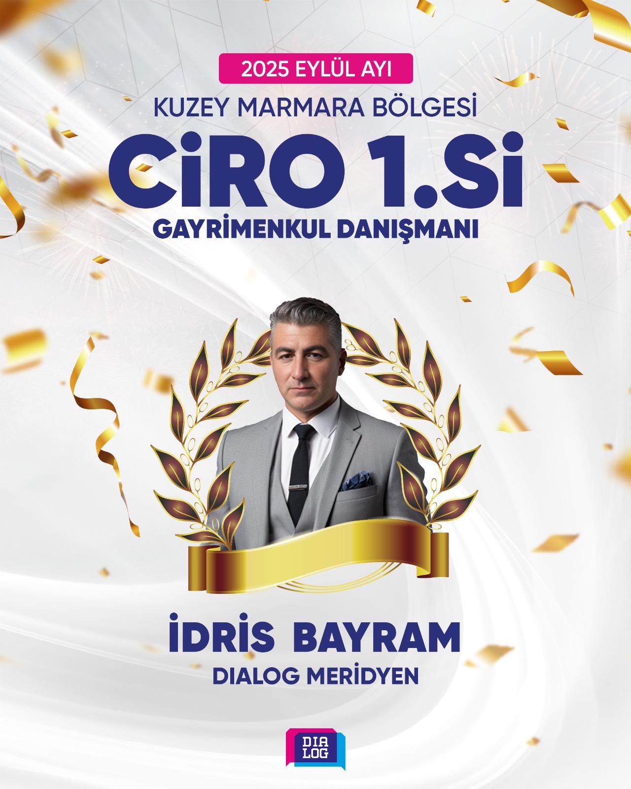 İdris Bayram - Başarı Belgesi