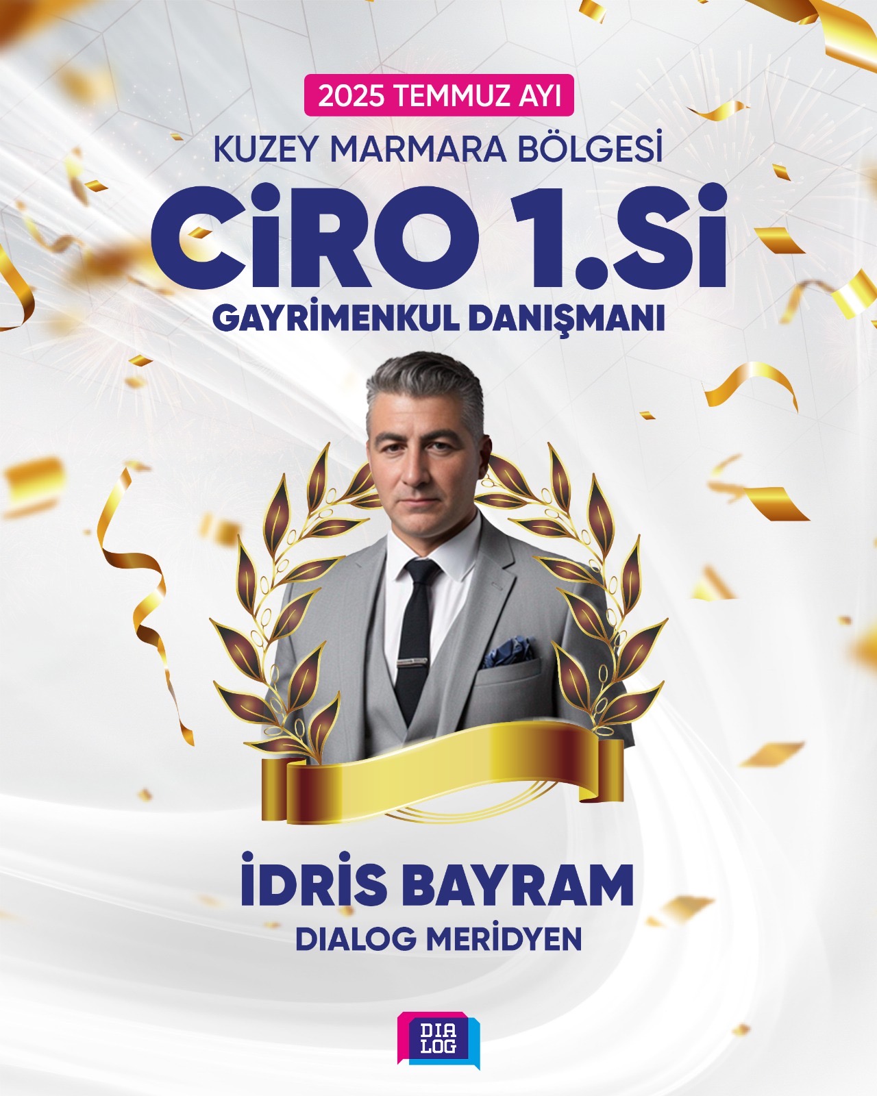 İdris Bayram - Başarı Belgesi