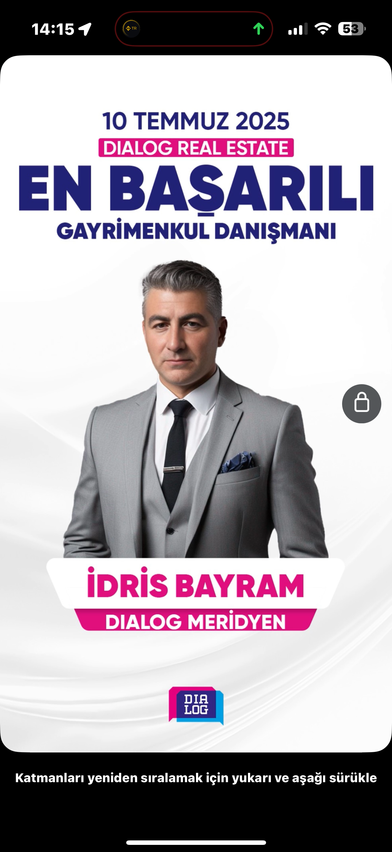 İdris Bayram - Başarı Belgesi