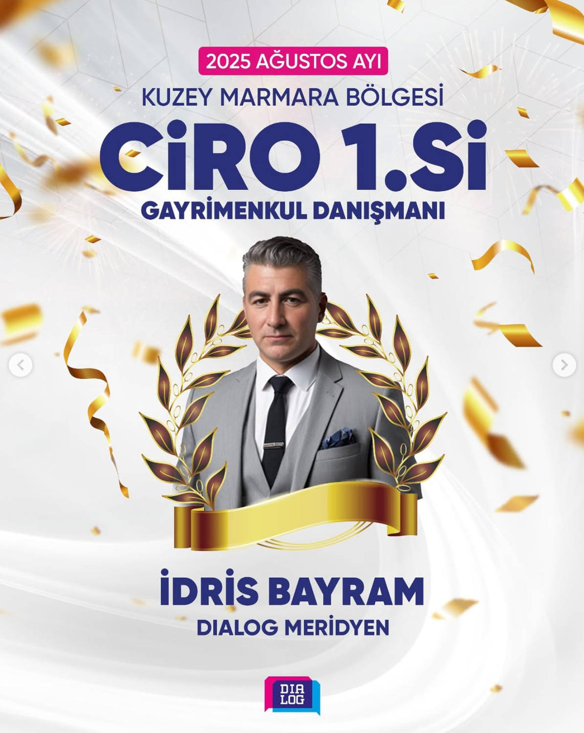 İdris Bayram - 2025 Başarı Kartı