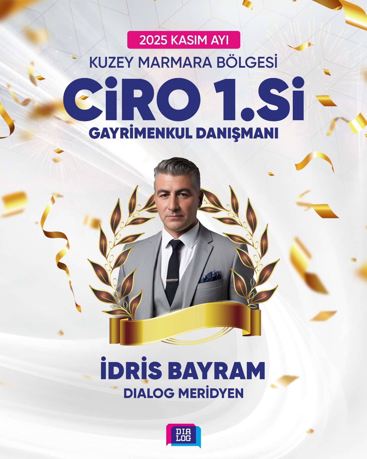 İdris Bayram - Başarı Belgesi